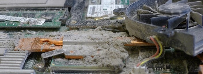Чистка компьютера от пыли на дому в Воронеже